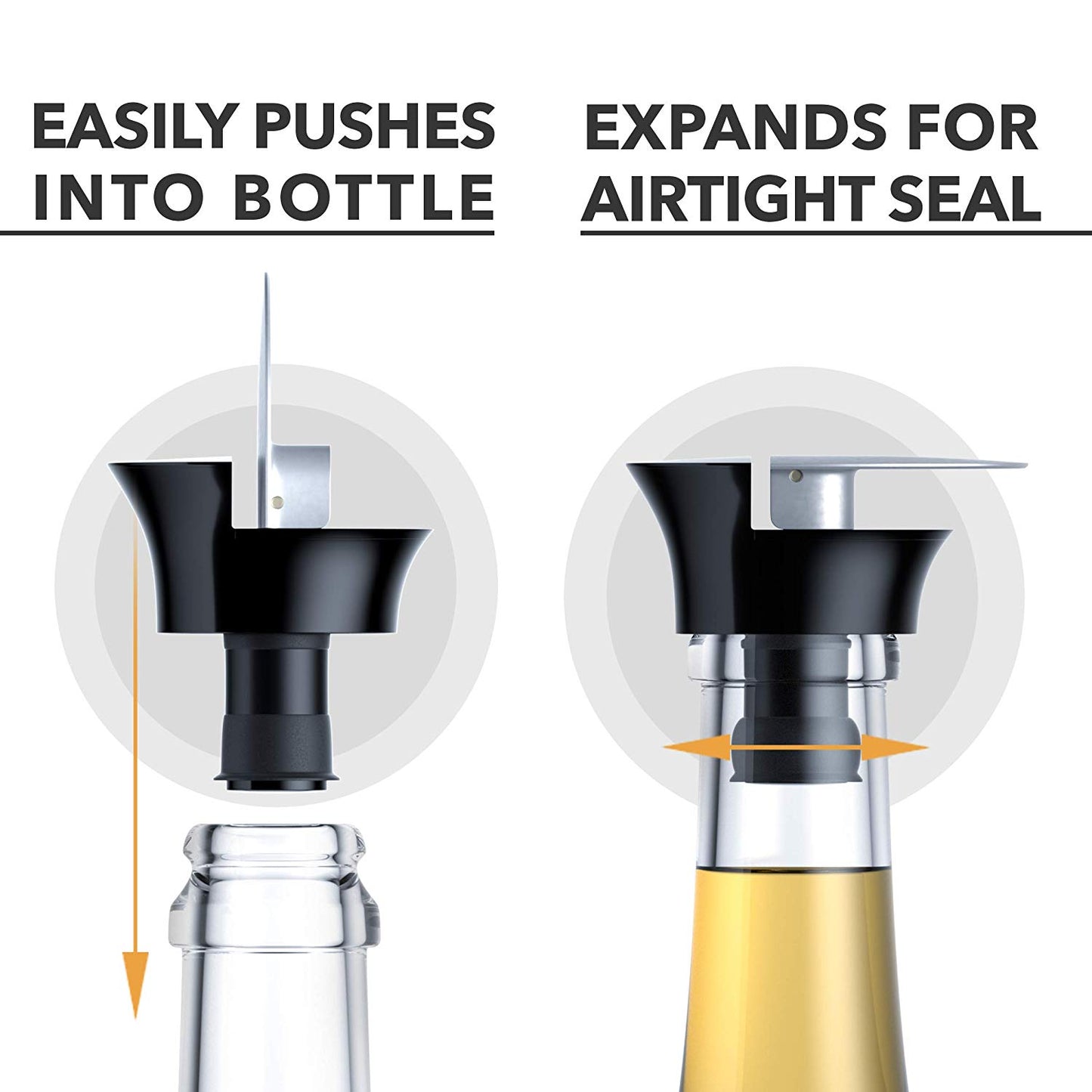 AVINA Premium Locking Champagne & Still Wine Bottle Stopper